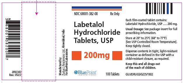 200mg 100 Tablet Label
