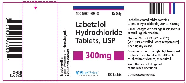 300mg 100 Tablet Label