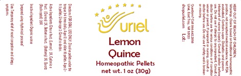 Lemon Quince Pellets
