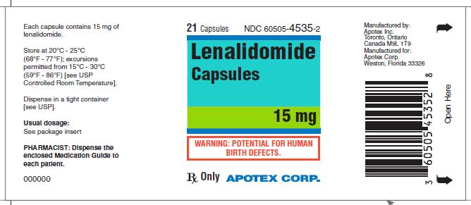 Lenalidomide15mg