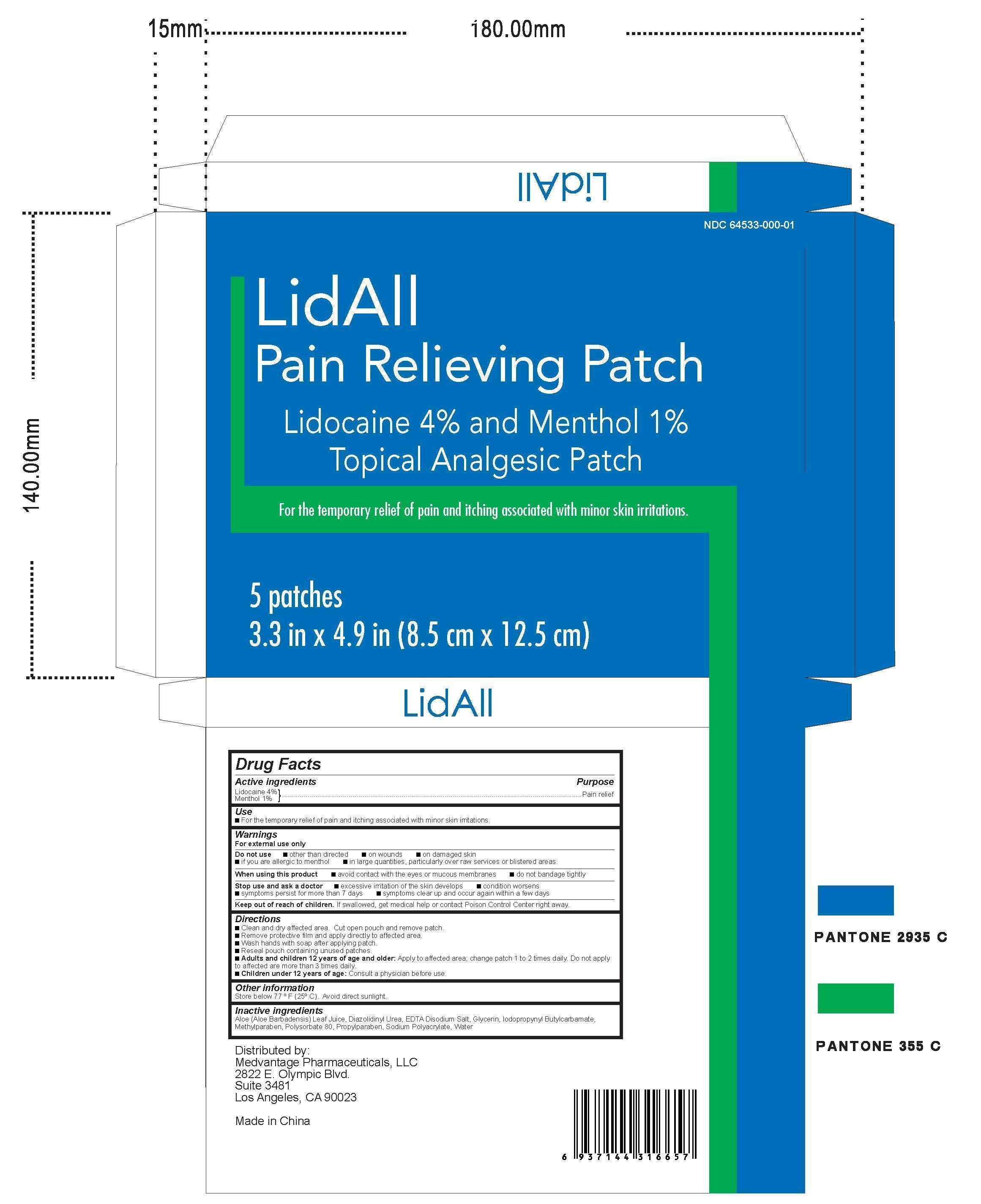 Lidall | Lidocaine Patch while Breastfeeding