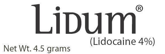 Lidum 4 Unit Pak Label