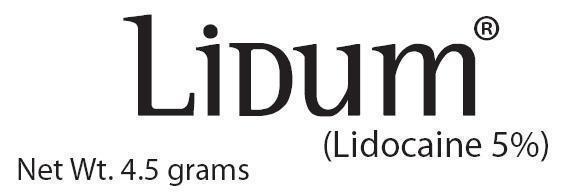Lidum 5 Unit Pak Label