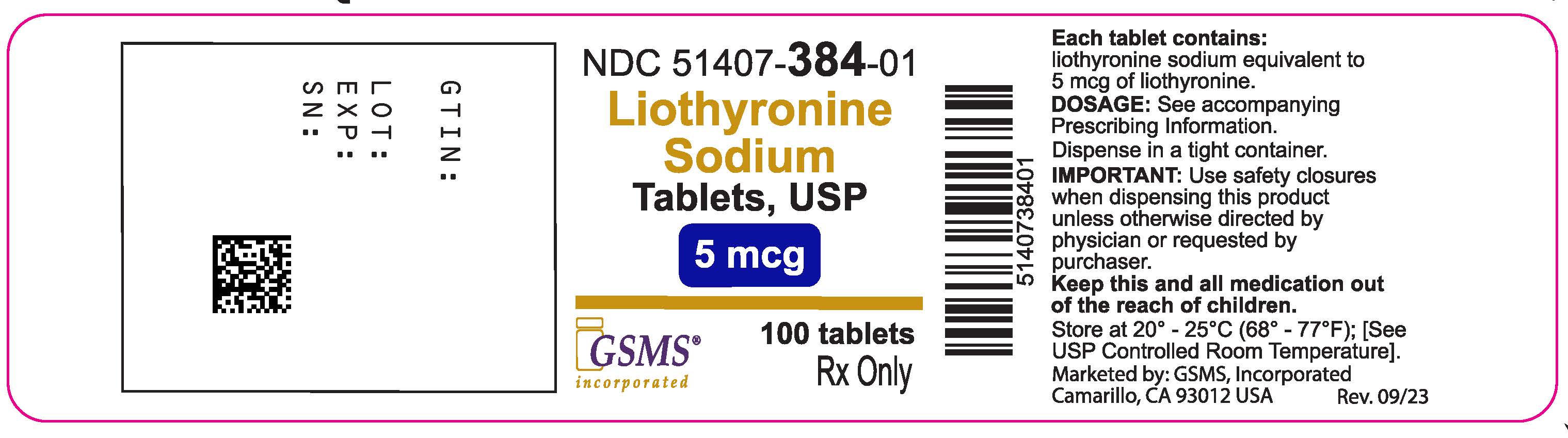 Liothyronine Soidum Tabs - 51407-384-01OL - Rev 0923.jpg