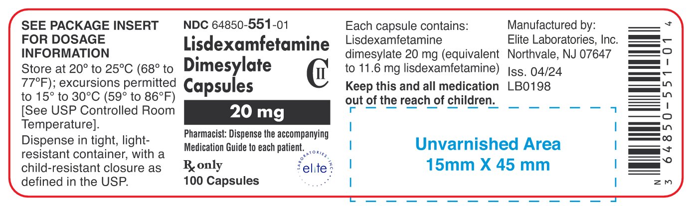 Lisdex Caps 20mg