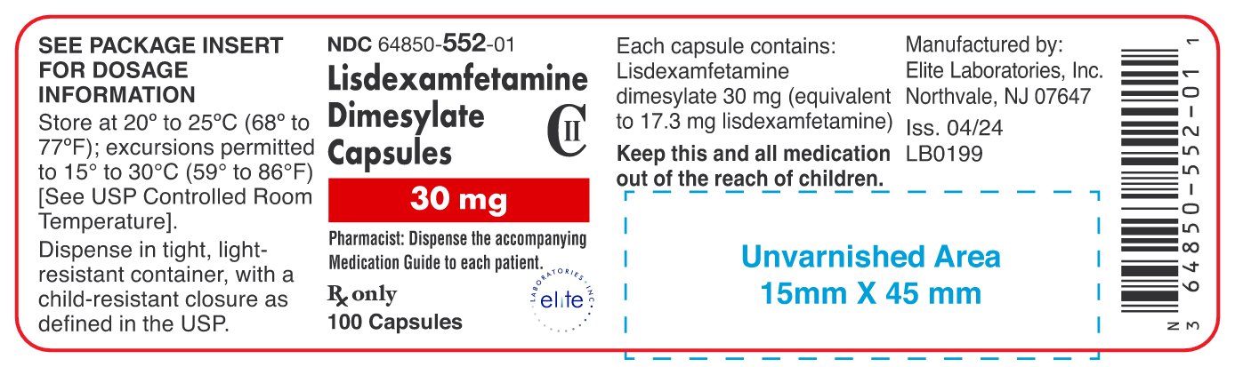 Lisdex Caps 30mg