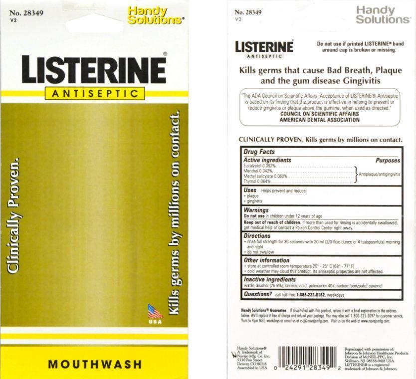 Listerine Label