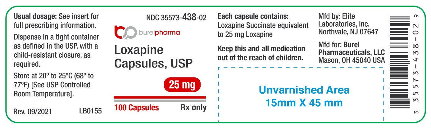 Loxapine Succinate 25mg
