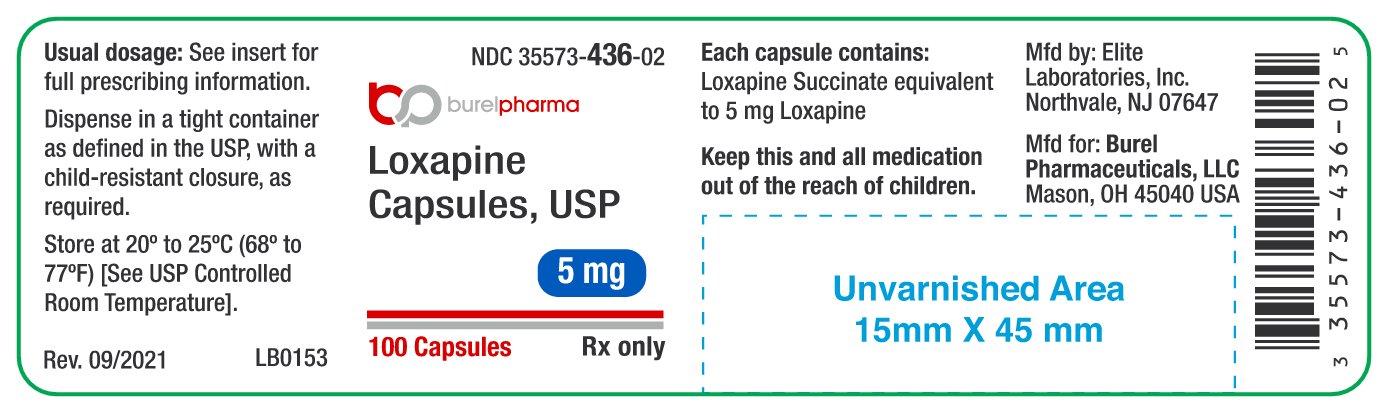 Loxapine Succinate 5mg