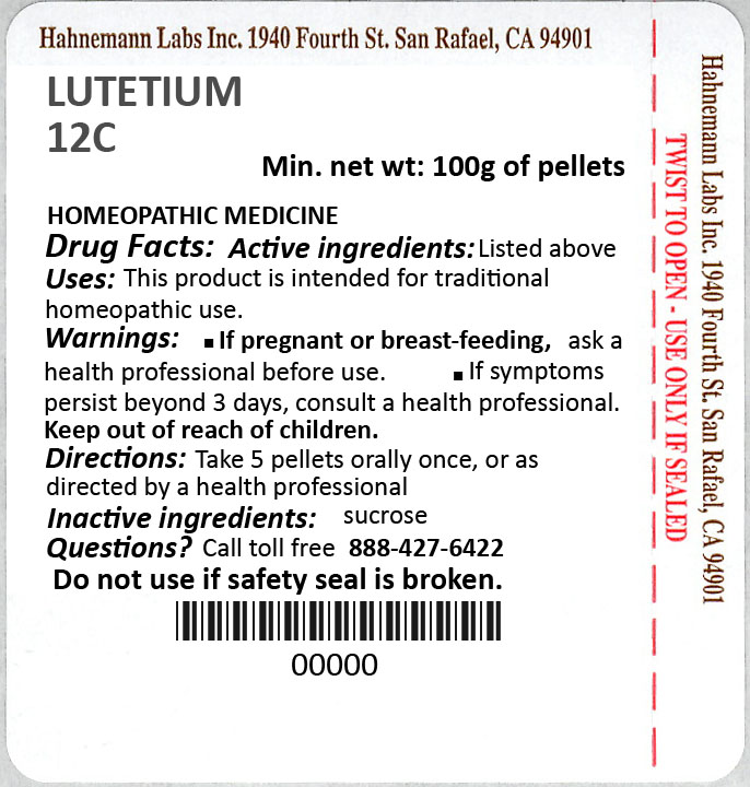 Lutetium 12C 100g