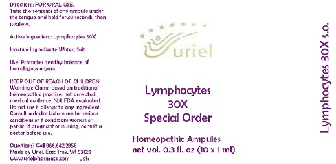Lymphocytes30SpecialOrderAmpules
