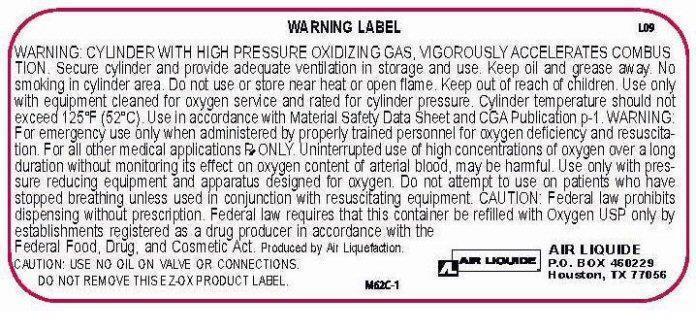 OXYGEN Warnings Label