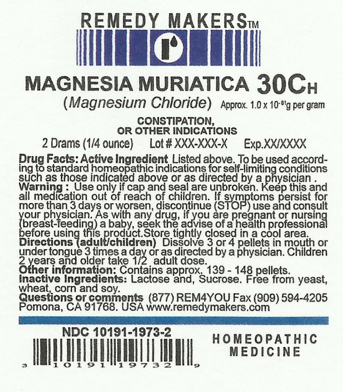 MAGNESIAMURIATICA30C