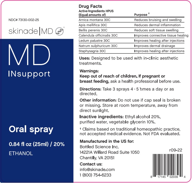 MD-INsupport bottle label