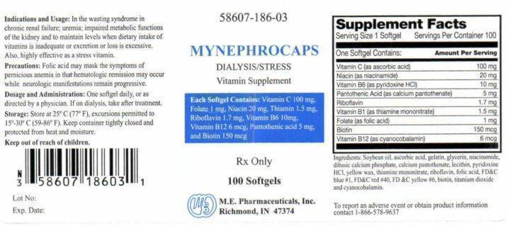 MEPharma Mynephrocaps Label