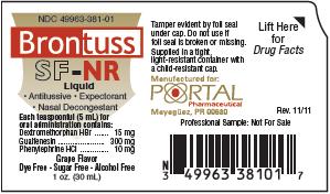 Brontuss SF-NR Packaging