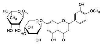 Diosmin glycoside molecule
