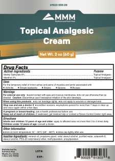MMM Analgesic Cream
