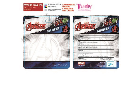 Is Avengers 2 Pack Marvel Hand Sanitizer | Benzalkonium Chloride Gel safe while breastfeeding