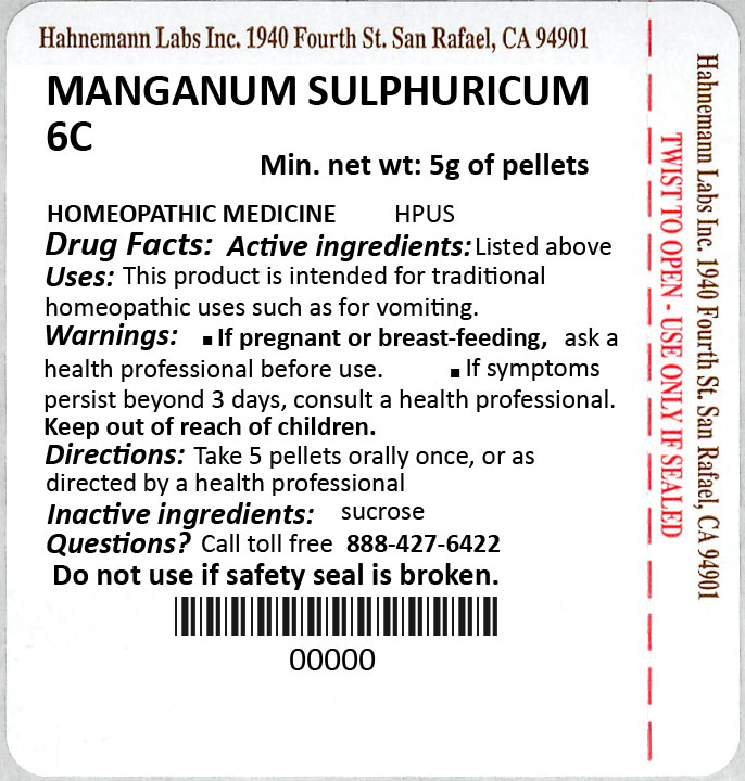 Manganum Sulphuricum 6C 5g