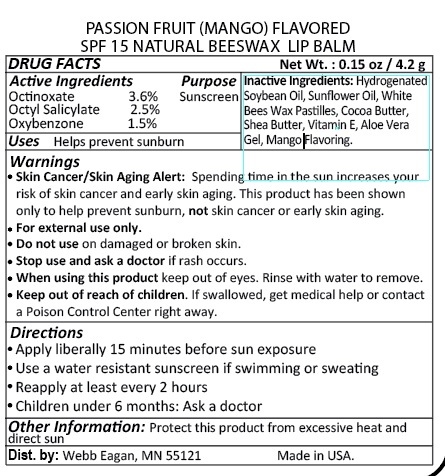 Lip Balm Mango Flavored | Spf 15 Lipstick while Breastfeeding
