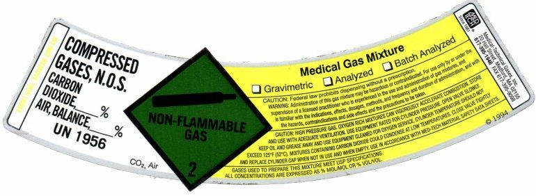 MedTech Comp Gas1 Label