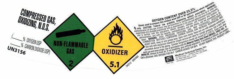 MedTech Comp Gas Oxid1 Label