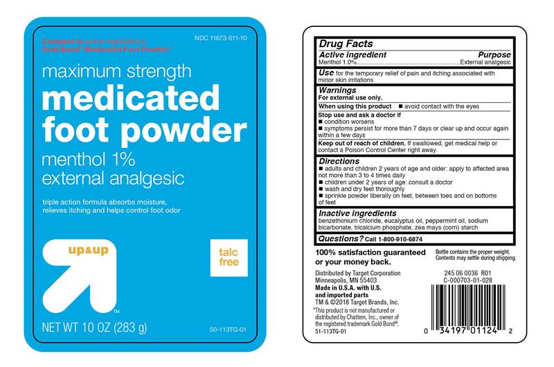 medicated powder