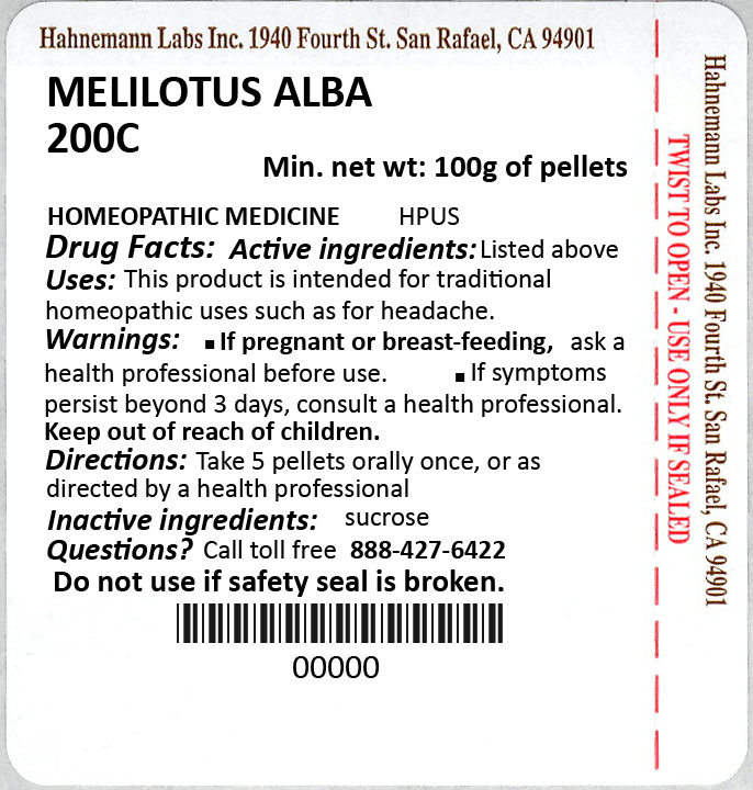 Melilotus Alba 200C 100g