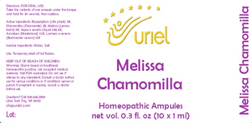 Melissa Chamomilla Ampules