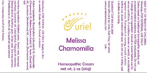 Melissa Chamomilla Cream