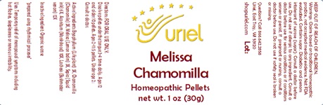 Melissa Chamomilla Pellets