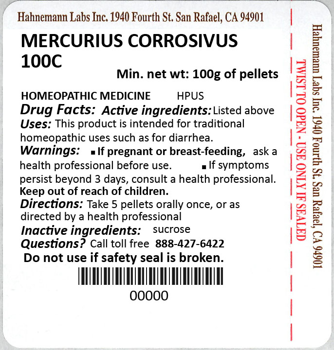 Mercurius Corrosivus 100C 100g