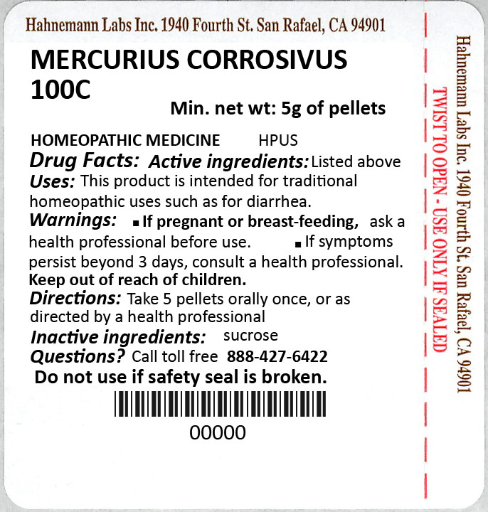 Mercurius Corrosivus 100C 5g