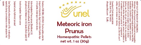 Meteoric iron Prunus Pellets