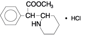 Methylphenidate-structure