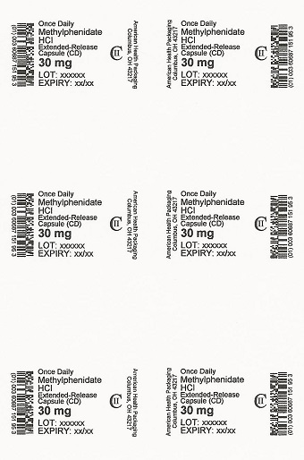 30 mg Methylphenidate HCl Capsule Blister