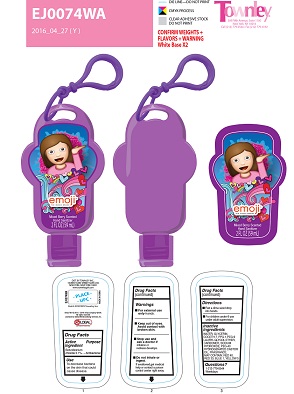 Mixed Berry Scented Hand Sanitizer Girl Hand | Benzalkonium Chloride Gel while Breastfeeding