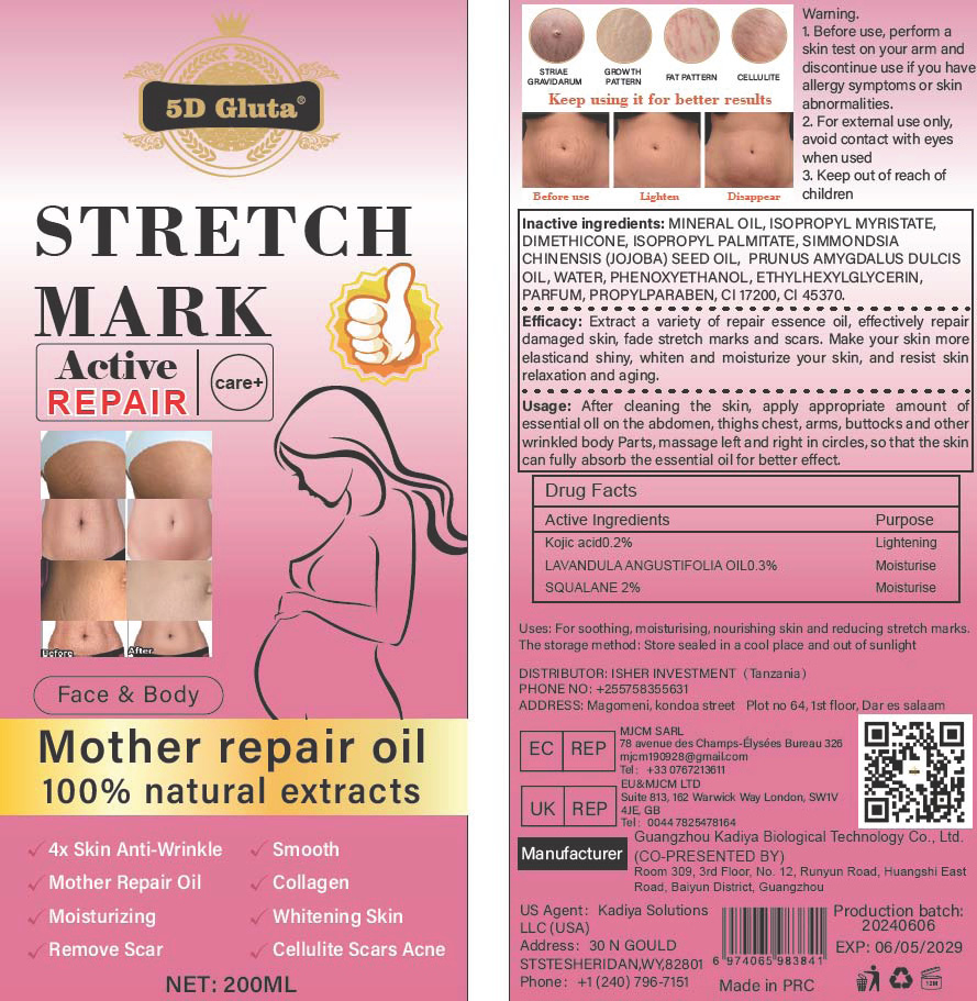 Mother repair oil