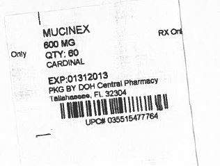 Mucinex | Guaifenesin Tablet, Extended Release Breastfeeding