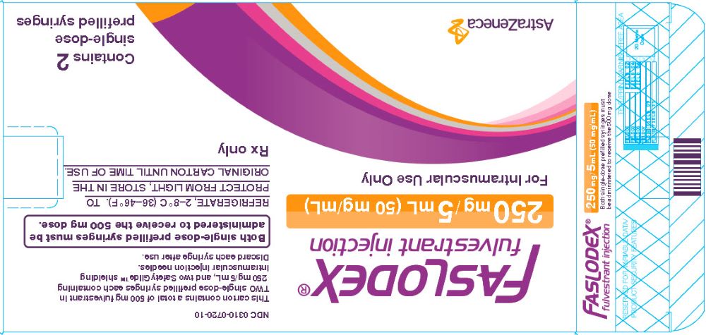FASLODEX 250 mg/5 mL (50 mg/mL) Carton