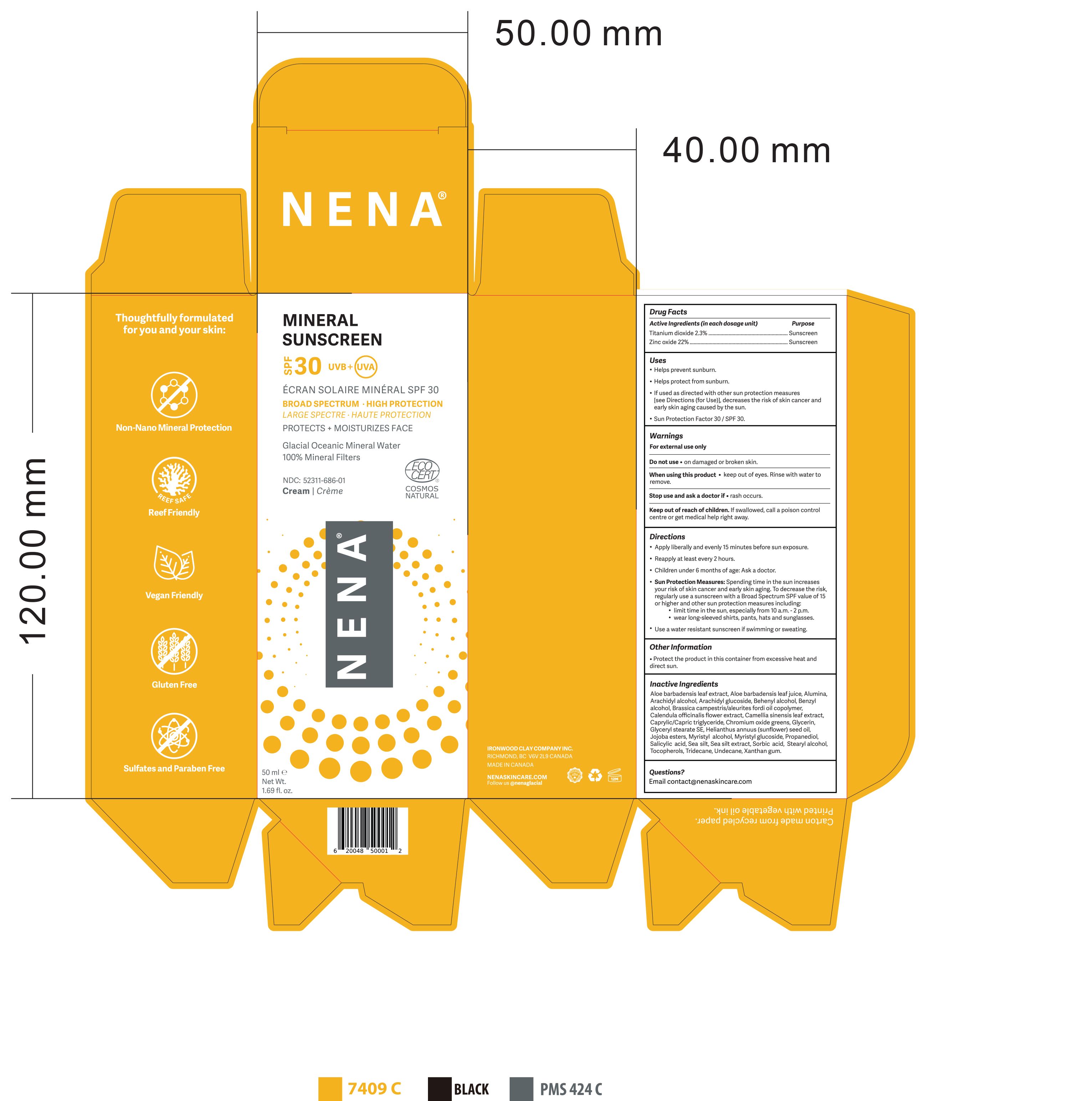 NENA Mineral Sunscreen SPF 30