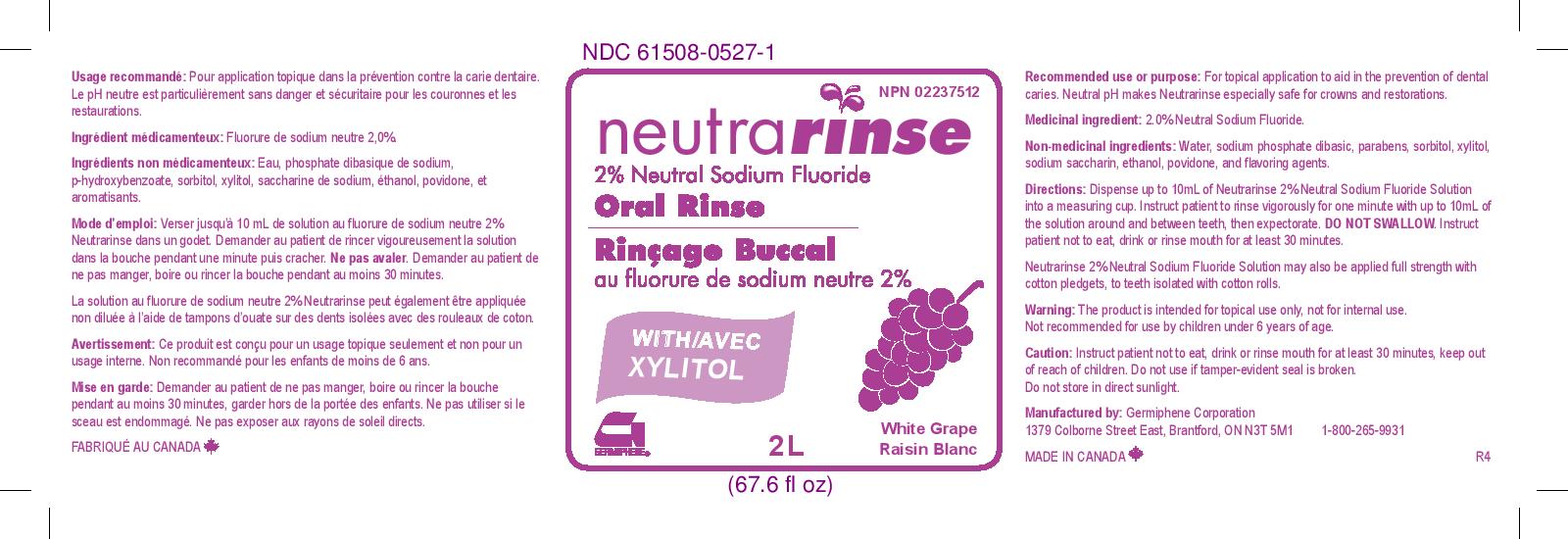Neutrarinse 2% Neutral Sodium Floride Oral Rinse White Grape | Sodium Fluoride Rinse Breastfeeding