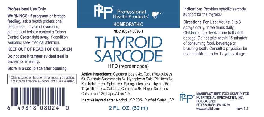 THYROID  SARCODE