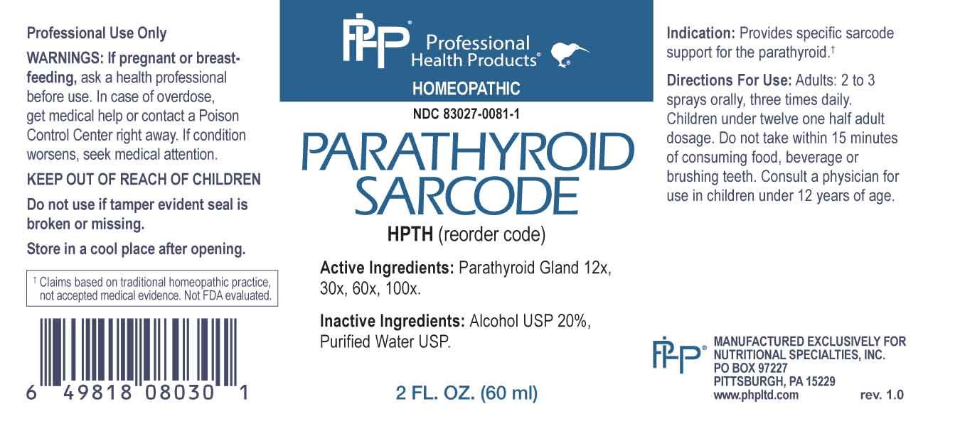 PARATHYROID  SARCODE