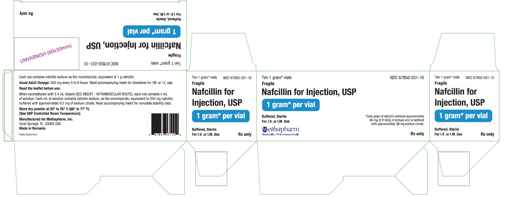Nafcillin-Carton Label-1g
