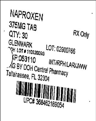 Naproxen 375mg Label