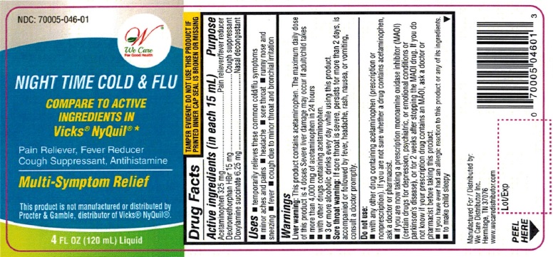 Nite Time Cold Flu Relief | Acetaminophen,dextromethorphan Hbr, Doxylamine Succinate Liquid Breastfeeding