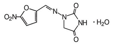 Nitrofurantoin Monohydrate - Structual Formula