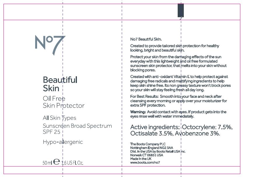 Is No7 Beautiful Skin Oil Free Skin Protector All Skin Types Spf 25 safe while breastfeeding